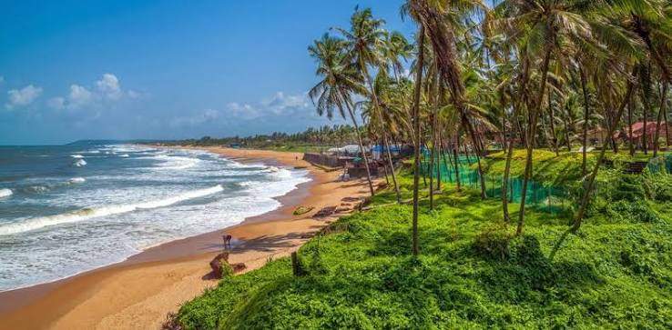 Goa coastline